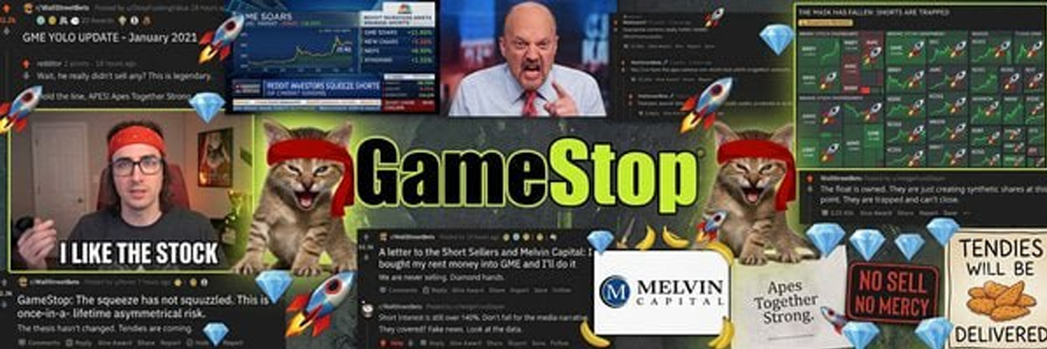 GameStop GME community banner